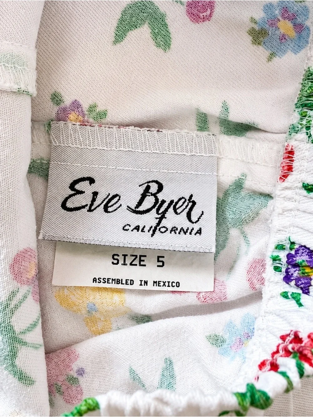 90s Vintage Eve Byer California Girls 2-Piece Skort & Top Set – Size 5